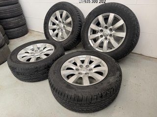 llantas 18 pulgadas 4X4 6x139,7 Mitsubishi Montero