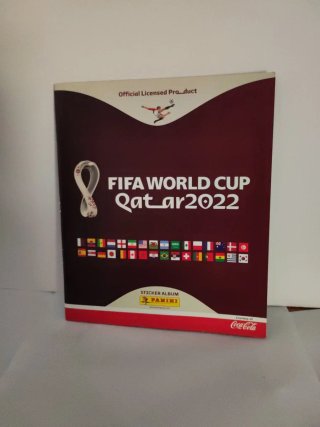 Álbum Cromos Mundial Qatar 2022 Panini. Solo álbum