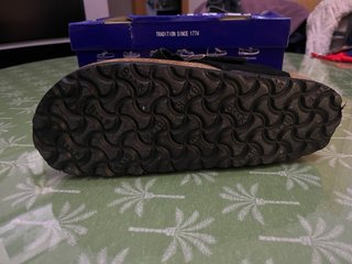Birkenstock Gizeh Sandalias Negras y Beige