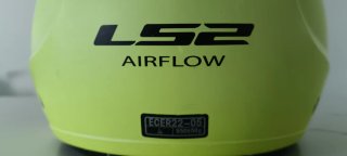 Casco LS2 Airflow F562 SOLID Amarillo Fluor " L"