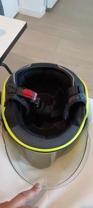Casco LS2 Airflow F562 SOLID Amarillo Fluor " L"