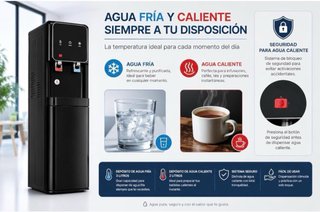 Dispensador de agua con instalacion