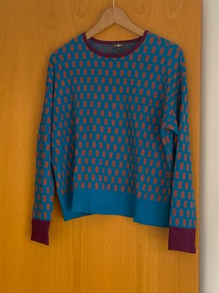 Jersey invierno estampado cuadros