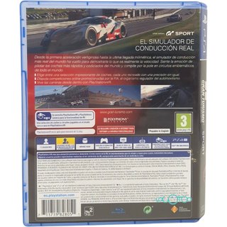 GRAN TURISMO SPORT SONY PS4