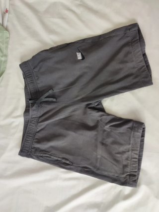 Pantalón corto chándal Nike Gris Talla S