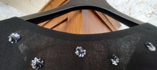 Abito sartoriale anni '60 nero
