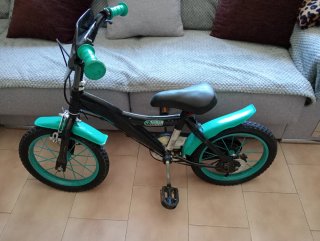 Bicicleta infantil 14 pulgadas