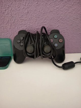 Mando PS2 + Memory Card Sony