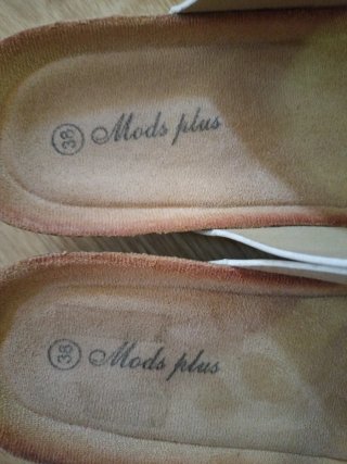 Sandalias Moda Plus Talla 38 Blancas