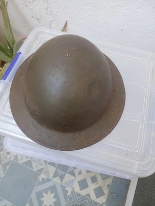 Casco Militar Belga M49 - Tipo Brodie