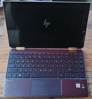 HP Spectre x360 i7 convertible Táctil Stylus Fondo
