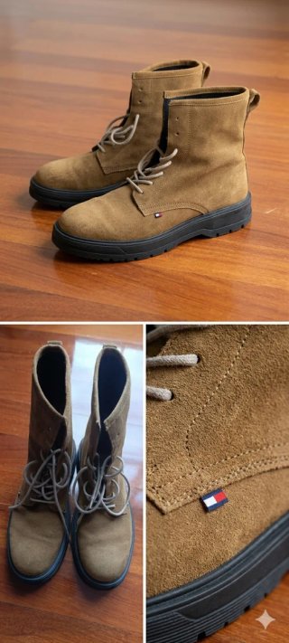 Botas Tommy Hilfiger Marrones Talla 46