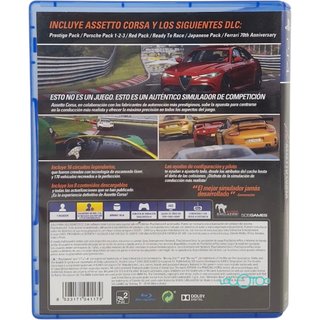 ASSETTO CORSA ULTIMATE EDITION SONY PS4