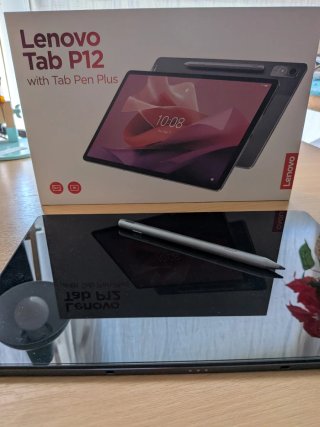 Lenovo Tab P12 12.7 + Lápiz + Teclado