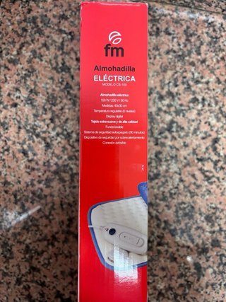 Almohadilla Eléctrica FM CS-100