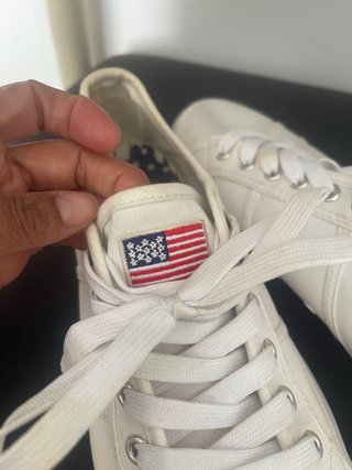 Zapatos Polo Ralph Lauren Blancos