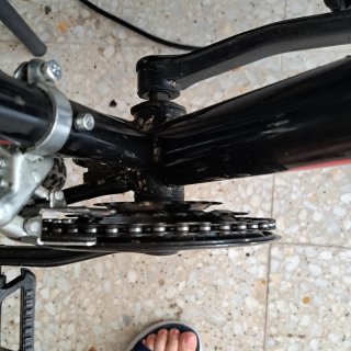 Bicicleta Montaña INDUR 18V Negra