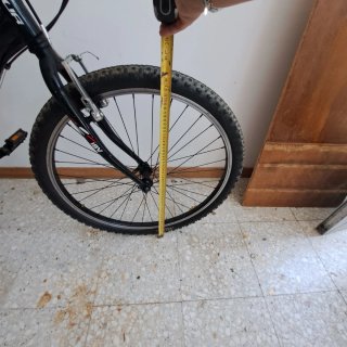 Bicicleta Montaña INDUR 18V Negra