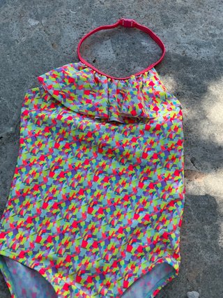 Bañador niña multicolor talla 5-6