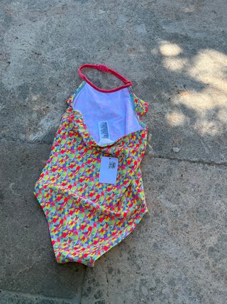 Bañador niña multicolor talla 5-6
