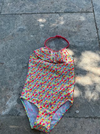 Bañador niña multicolor talla 5-6