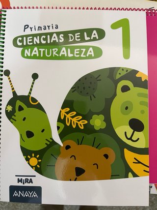 Libro sociales naturales y plastica 1 anaya