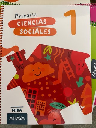 Libro sociales naturales y plastica 1 anaya
