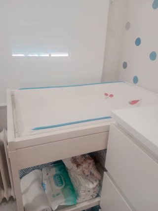 Cambiador Ikea Bebé Blanco Gulliver