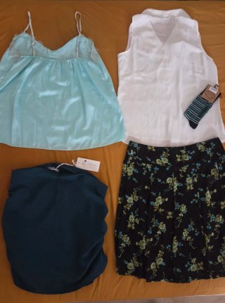 Lote 5 prendas mujer verano