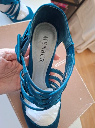 Sandalias fiesta Menbur Talla 38