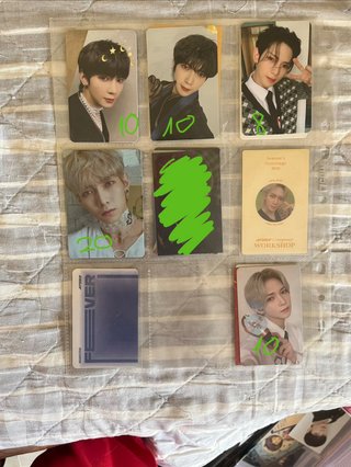 ATEEZ Yeosang photocards (desliza, hay mas!)