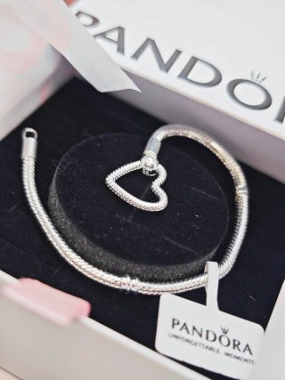 Pulsera Pandora Plata s925 Ale 18 centimetros orig