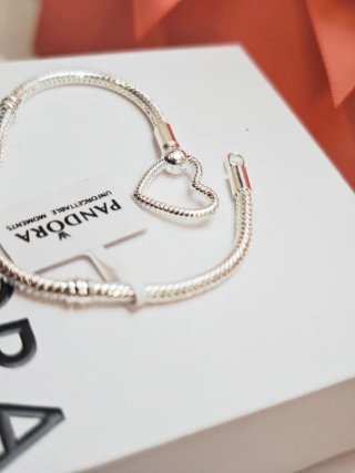 Pulsera Pandora Plata s925 Ale 18 centimetros orig