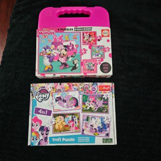 Lote puzzles progresivos