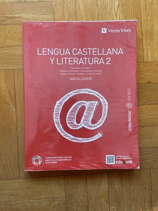Lengua castellana y literatura 2 Bachillerato