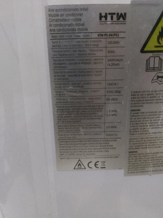 Aire Acondicionado Portátil HTW