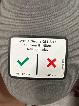 Reductor para silla de coche Cybex