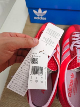 Adidas SL72 Talla 42 Rojo/Rosa