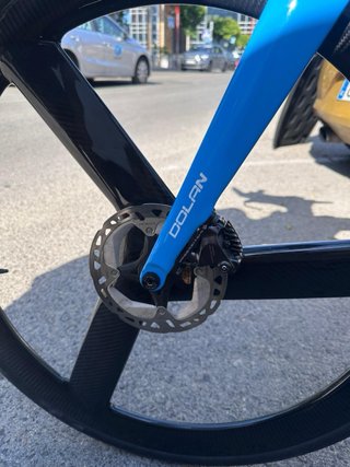 Bicicleta Triatlón Dolan TR1 Azul Marca Inglesa