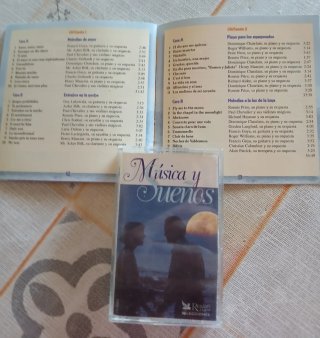 Lote 5 Cassette Musica e Sogni