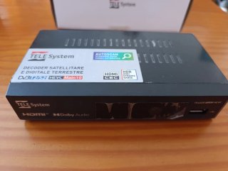Sintonizador TDT TELE System TS4020 DVB-T2/S2
