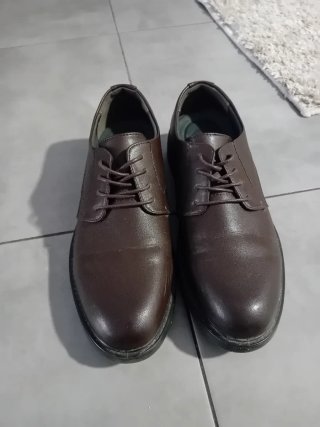 Traje Americana Beige y Zapatos