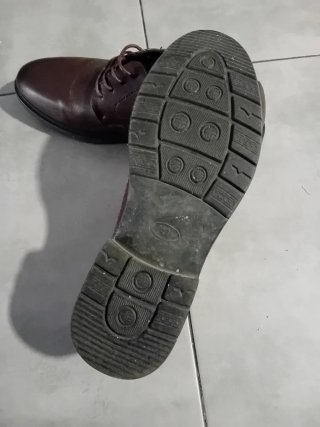 Traje Americana Beige y Zapatos