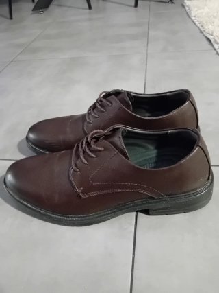 Traje Americana Beige y Zapatos