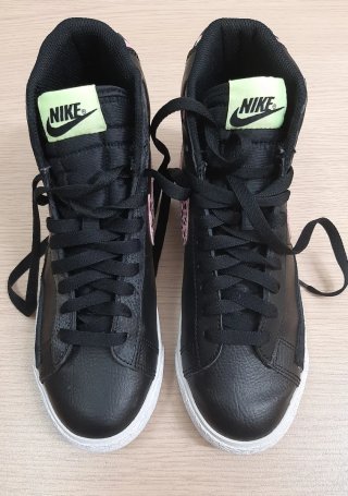 Nike Blazer Mid Scarpa Ghepardo Nero Rosa 38.5