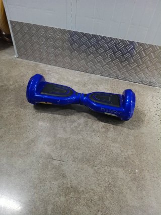 Hoverboard azul patinete eléctrico