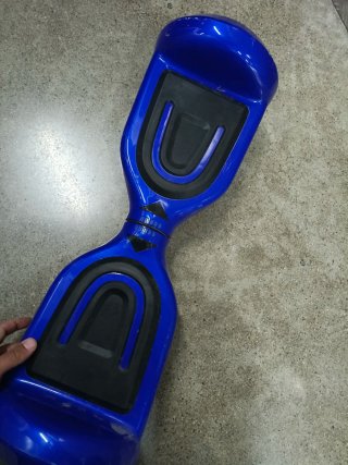 Hoverboard azul patinete eléctrico