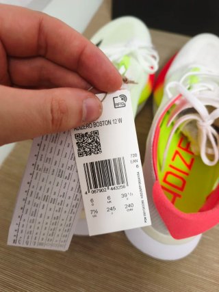 Adidas Adizero Boston 12 Talla 39 1/3