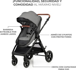 Kinderkraft ESME Carrito Bebé 3 en 1 set