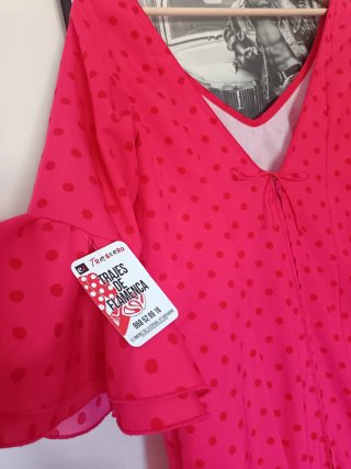 Vestido Flamenca Talla 46 Nuevo Con Etiqueta